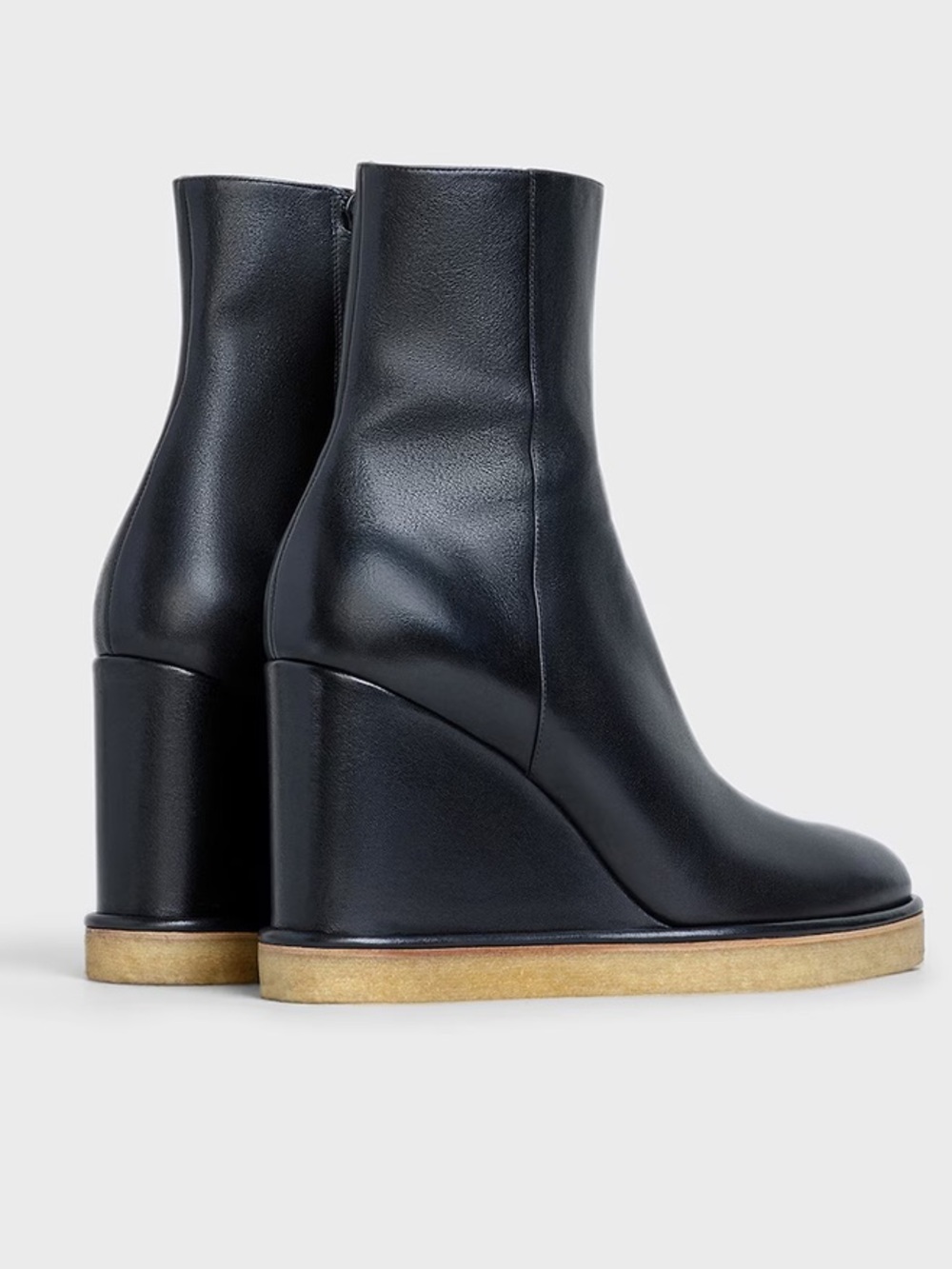 Celine MANON WEDGE ANKLE BOOT IN CALFSKIN size 36
